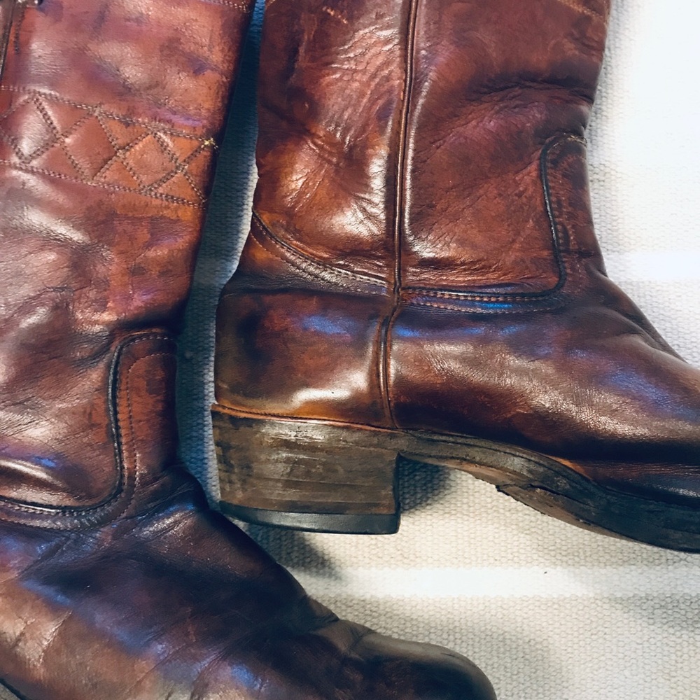Men's Brown Leather Boots